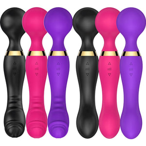 2 Sided Wand vibrator for dual pleasure {water Proof} 30 plus vibration mode 📳