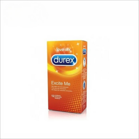 Durex Excite Me Condoms 🔥 | Pack of 12 | زیادہ لذت | Discreet Pack